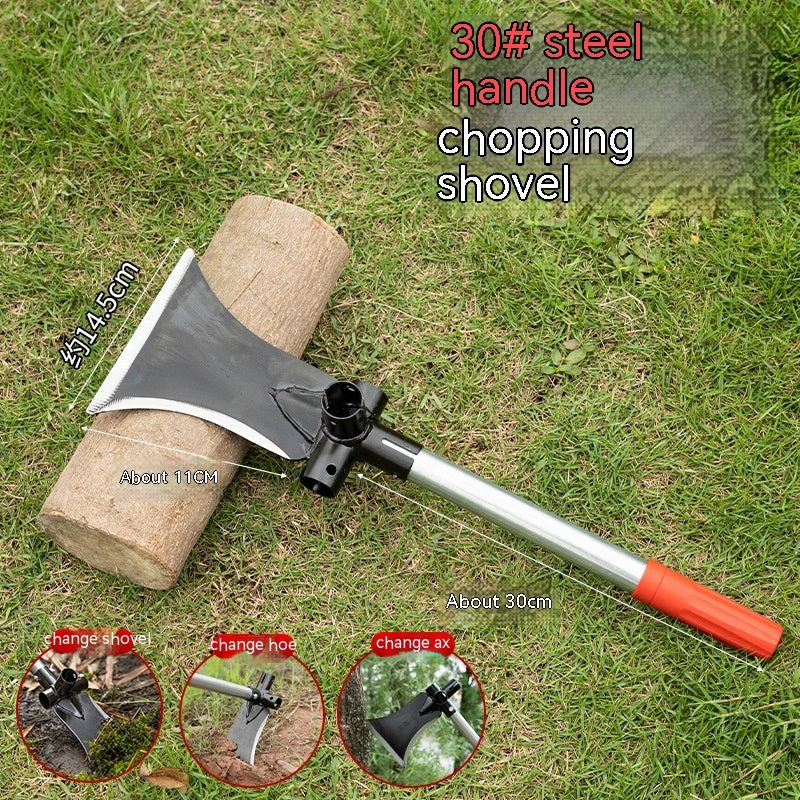 Multifunctional High Manganese Steel Agricultural Sickle Shovel Outdoor