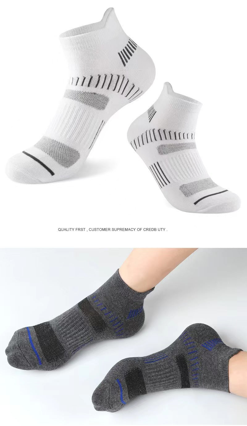 Mesh Cotton Sweat Wicking And Breathable Sports Socks