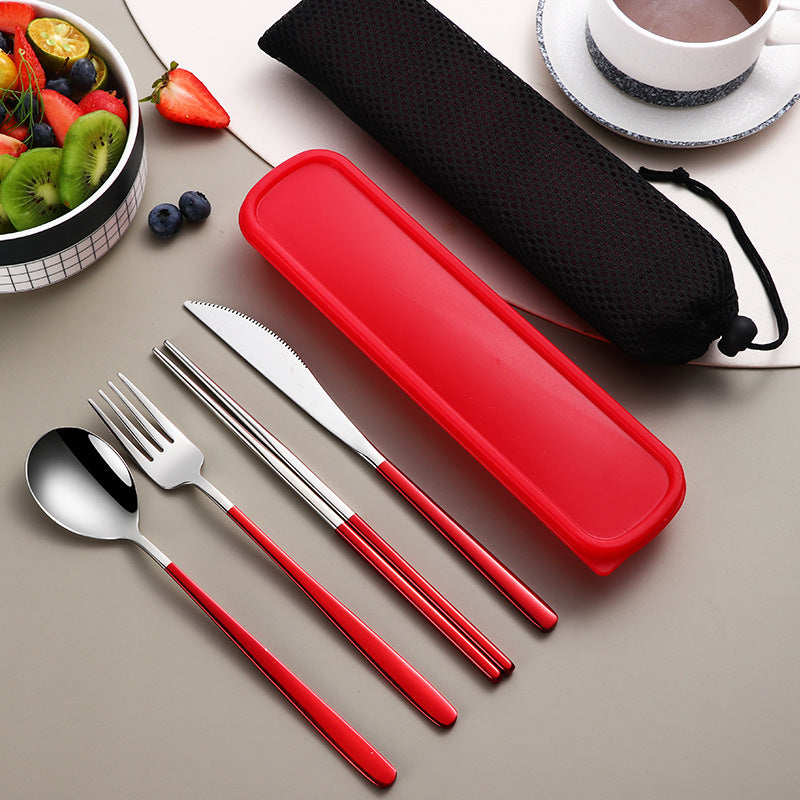 Stainless Steel Portable Gift Cutlery Set