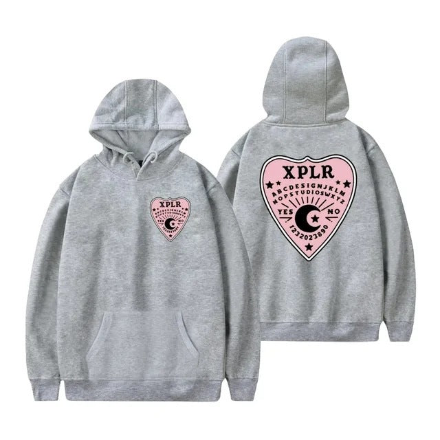 Hoodie Sam And Colby Xplr Ouija Printed Sweatshirt