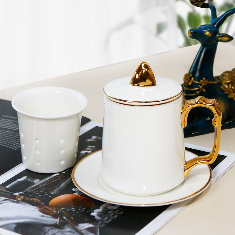 Atmospheric Bone China Tea Cup