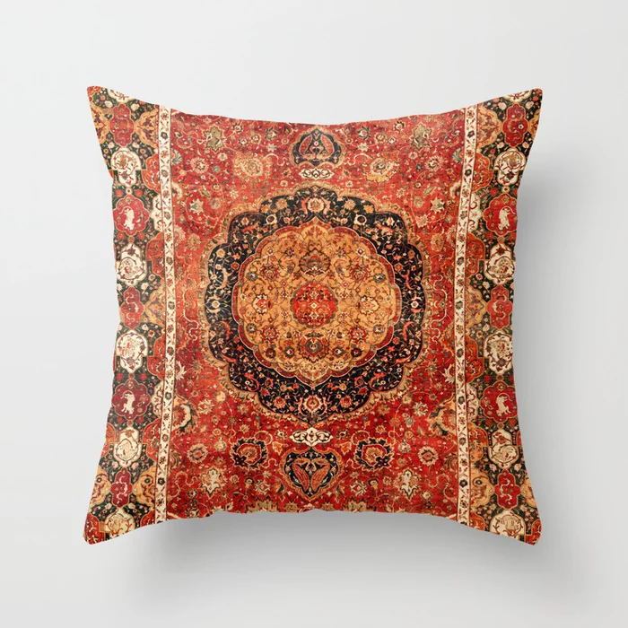 Ethnic Minimalist Style Sofa Cushion