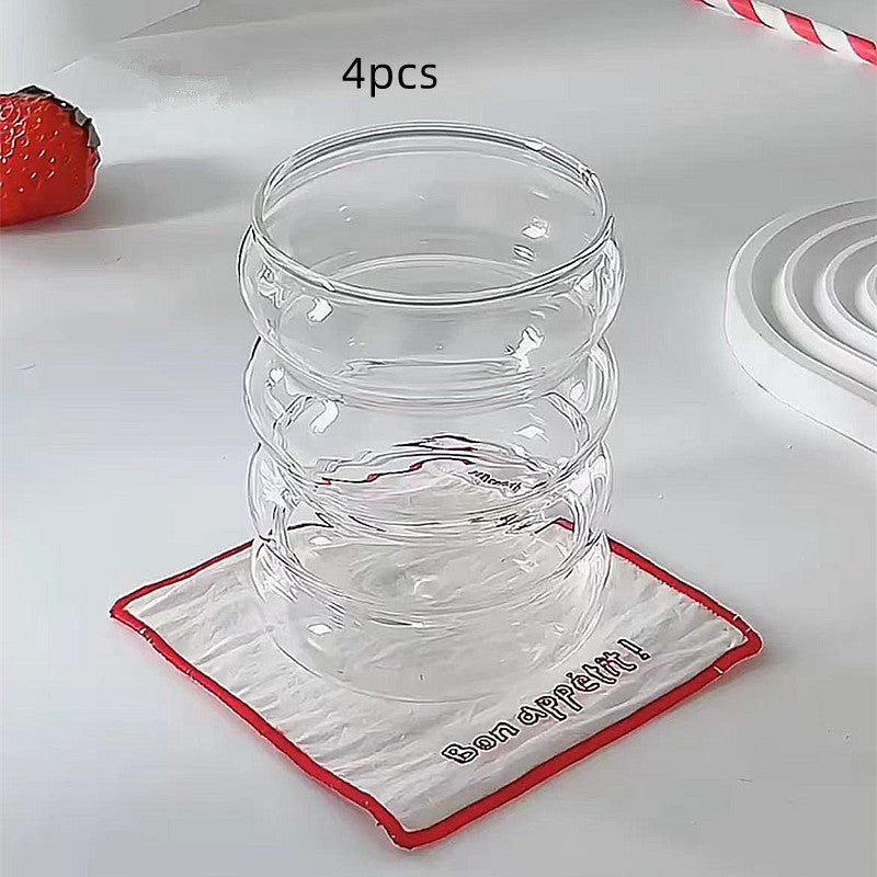 Heat Resistant  Glass Coffee Mug