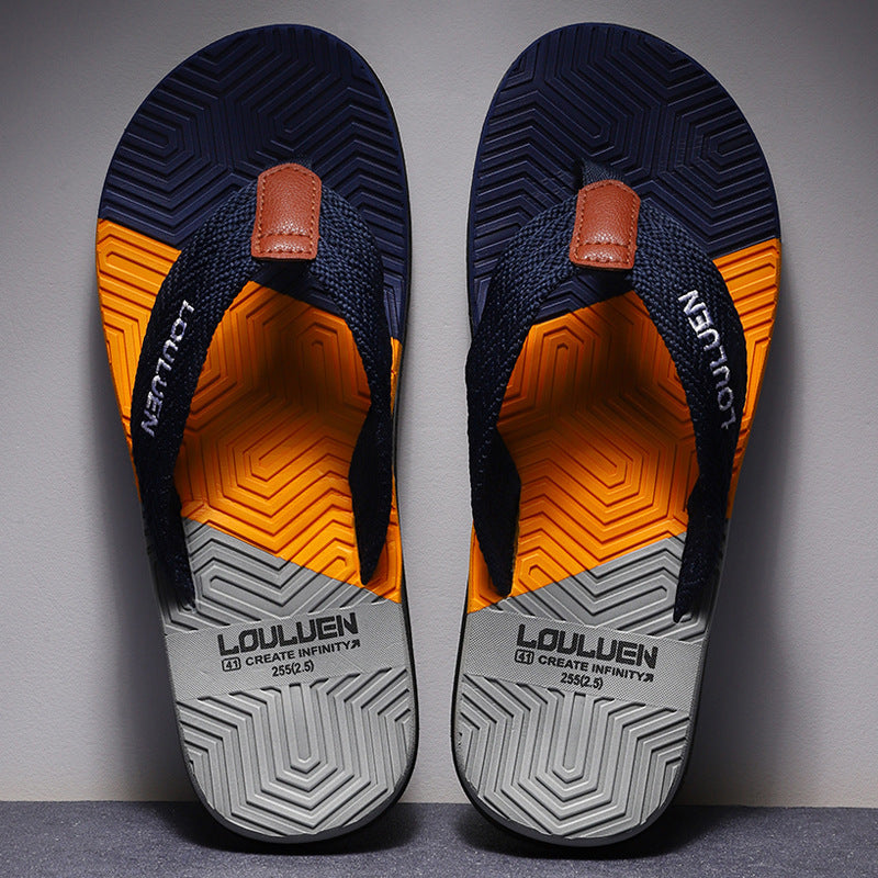 Men's Flip-flop Sandals For Outdoor Wear