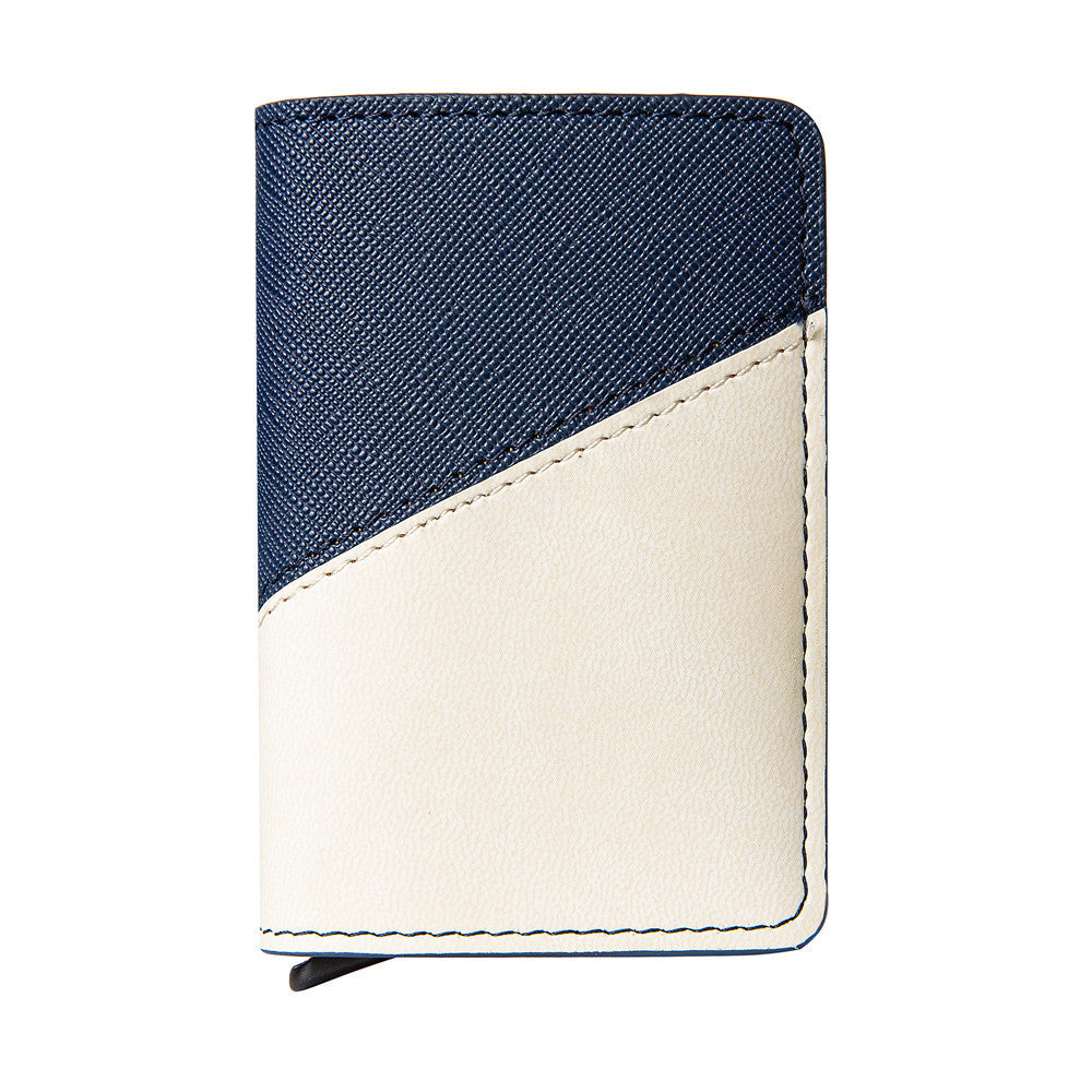 Men's Fashion Color Contrast Wallet