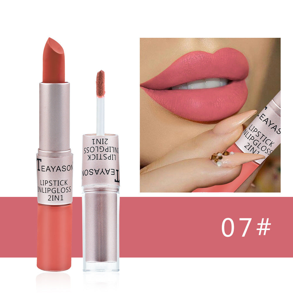 Double-ended Non-stick Cup Matte Matte Lip Gloss