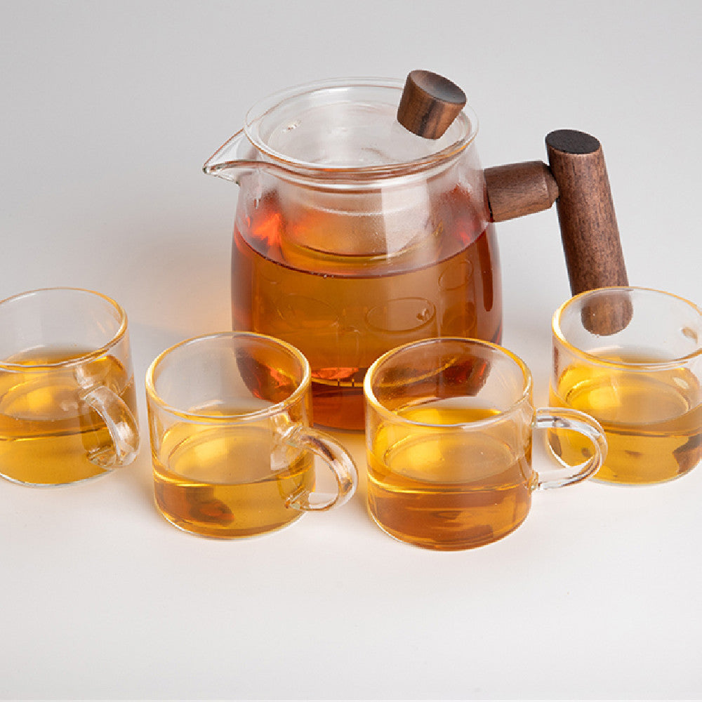 Tea Pot Glass Thickened Heat Resistant Set