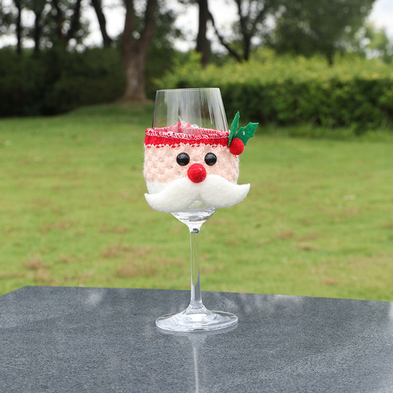 Christmas Decoration Snowman Wine Bottle Holder