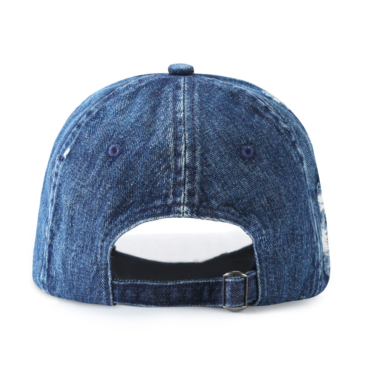 Denim Ripped Baseball Cap Hip Hop Cool