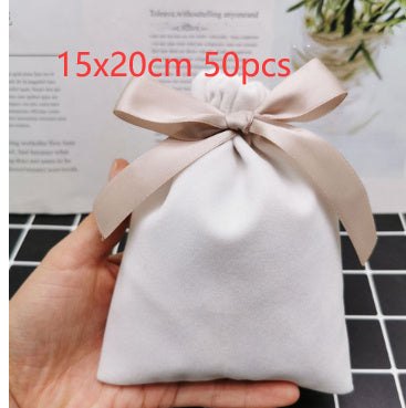 White Cosmetic Bag Jewelry Bag Jewelry Packaging Small Bag