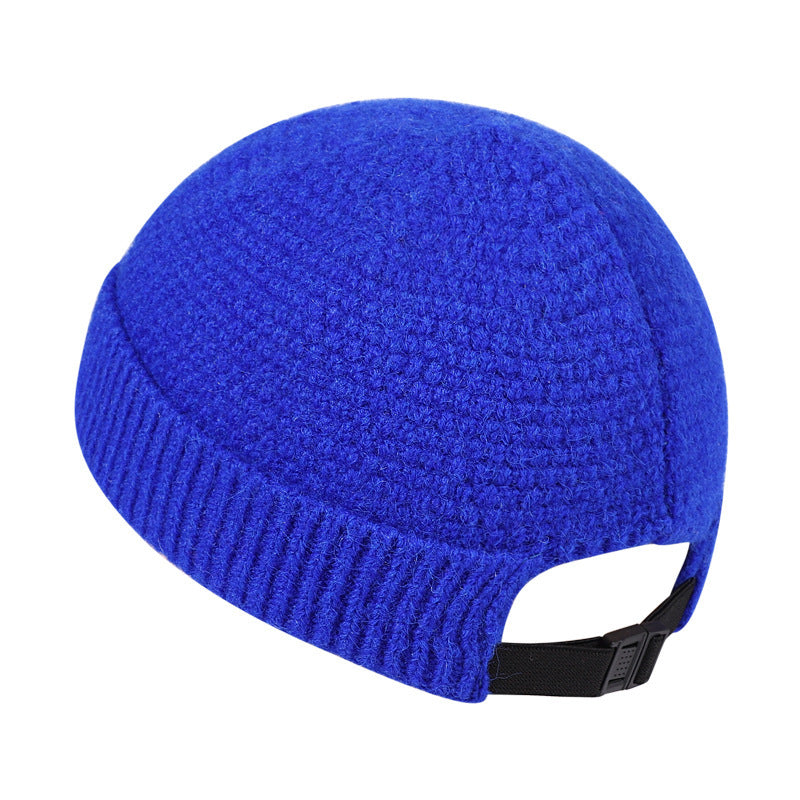 Outdoor Autumn And Winter Warm Hemming Knitted Woolen Cap