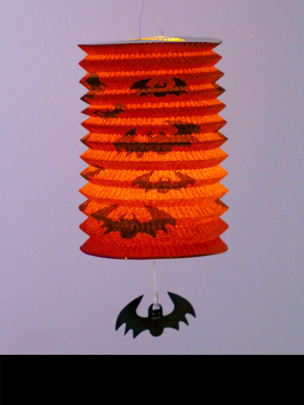 Halloween Organ Lantern Pumpkin Paper Lantern Festival Supplies Party Decoration Decor Gift Craft DIY Lampion Lantern