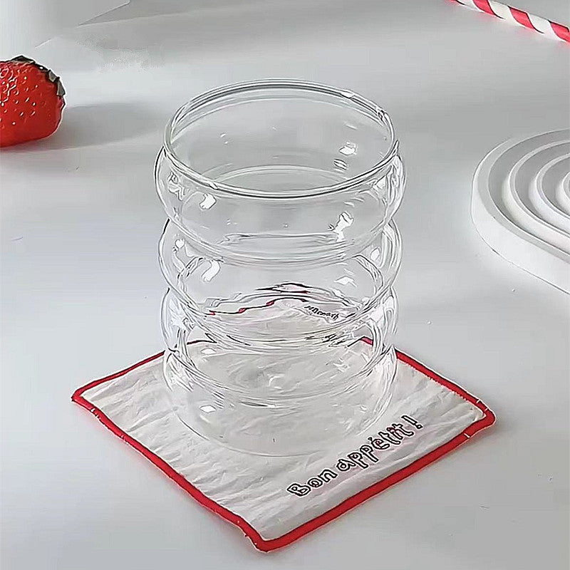 Heat Resistant  Glass Coffee Mug