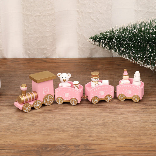 Christmas Decorations Christmas Wooden Trains Window Decorations Wooden Crafts