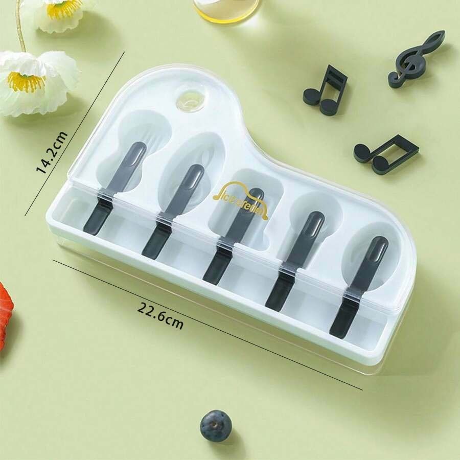 Popsicle Molds With Sticks 4-Cavity Ice  Molds Cute Baby Popsicle Molds Easy Release & Clean Ice Cream Mold Reusable BPA Ice Cream Mold For DIY Popsicle, Popsicles Molds