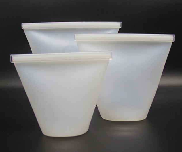 Silicone Plastic Bag For Storing Self-sealing Silicon