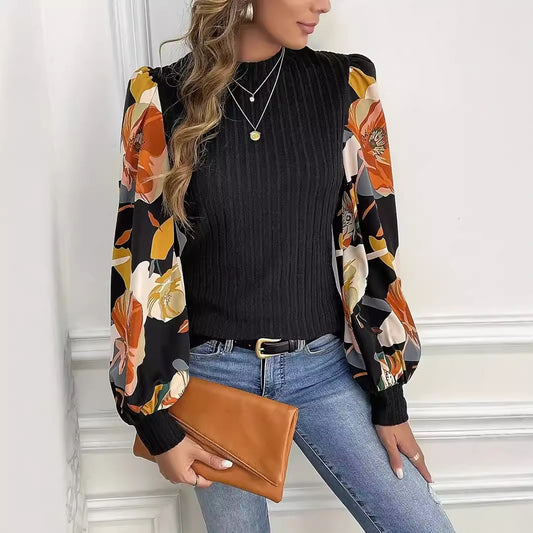 New Autumn Winter Sweater Pullover Top Round Neck