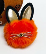 Faux Fur Ball Ladies Bag Key Chain Car Pendant