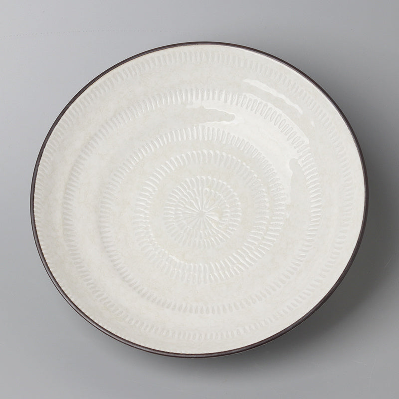 Underglaze Ceramic Fried Rice Plate