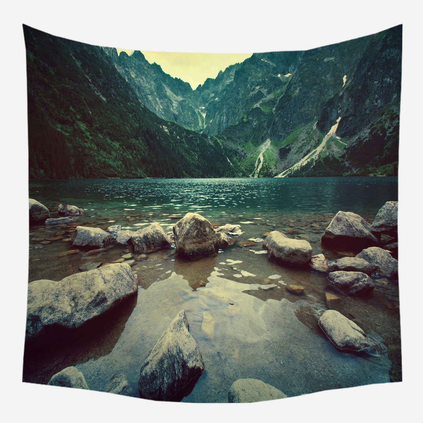 Digital Printing Masking Cloth Landscape Tapestry