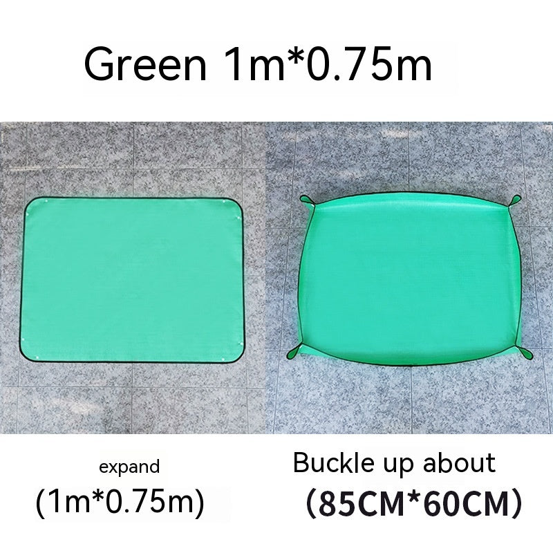 Gardening Mat Soil Changing Mat Waterproof Thickened Succulent Pot Planting Operation Flower