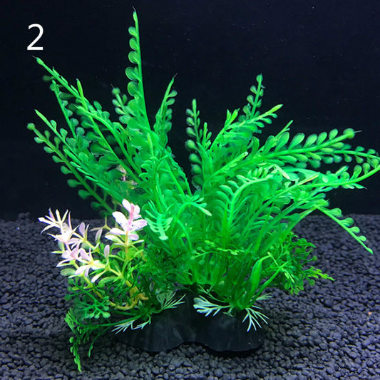 Fish Tank Micro-landscape Decoration Ornaments Fake Water Plants