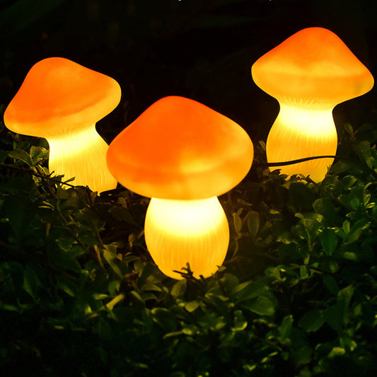 Solar Mushroom Lamp Garden Landscape Lawn