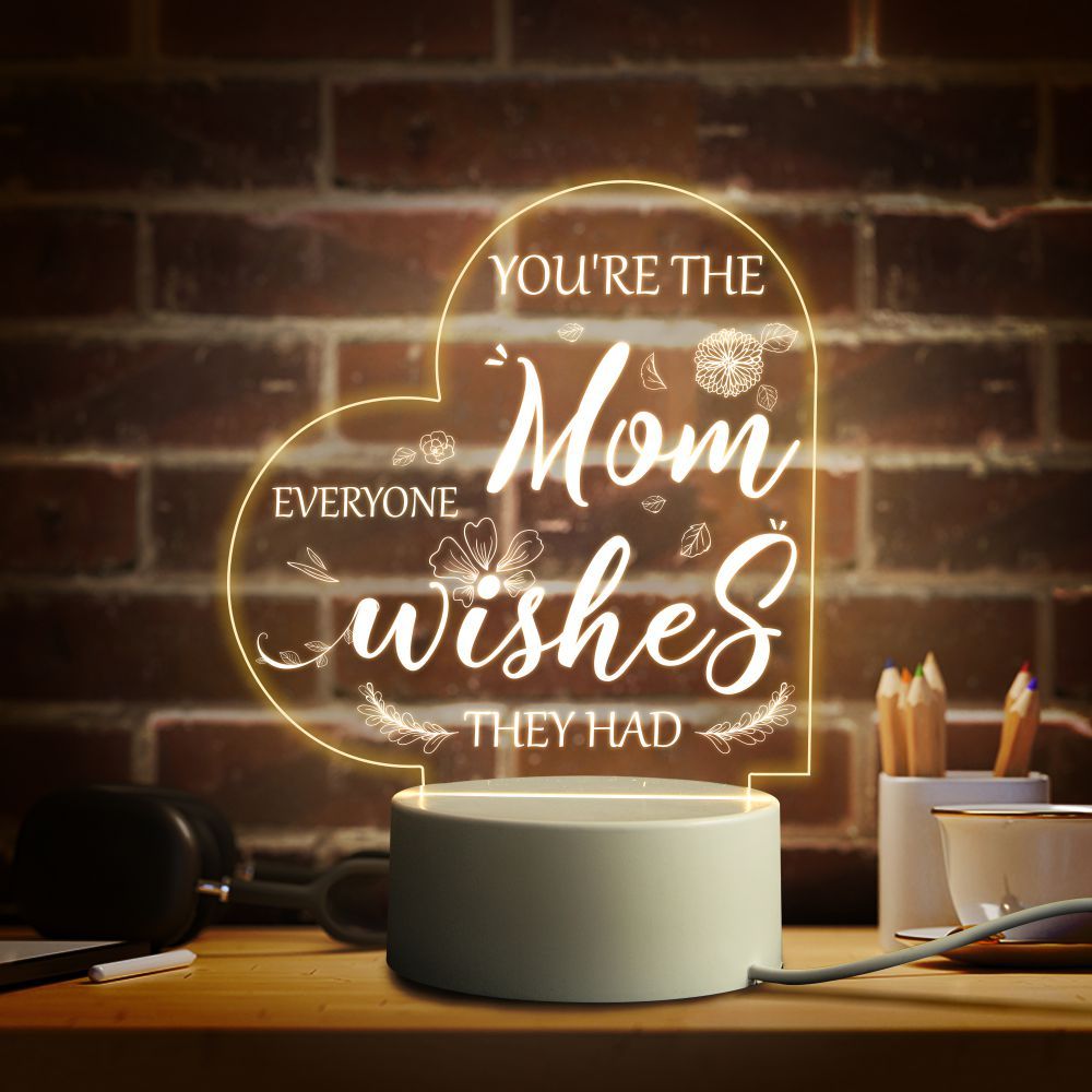 Small Night Light Warm Mother Room Decoration Personalized Ornaments