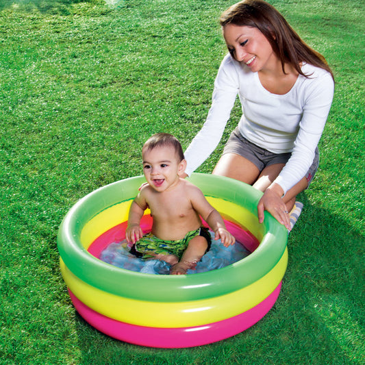 Infant Inflatable Swimming Pool Round Paddling Pool