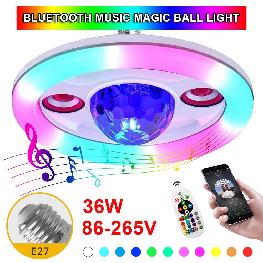 Bluetooth Music Bulb Magic Ball Stage Sound Light