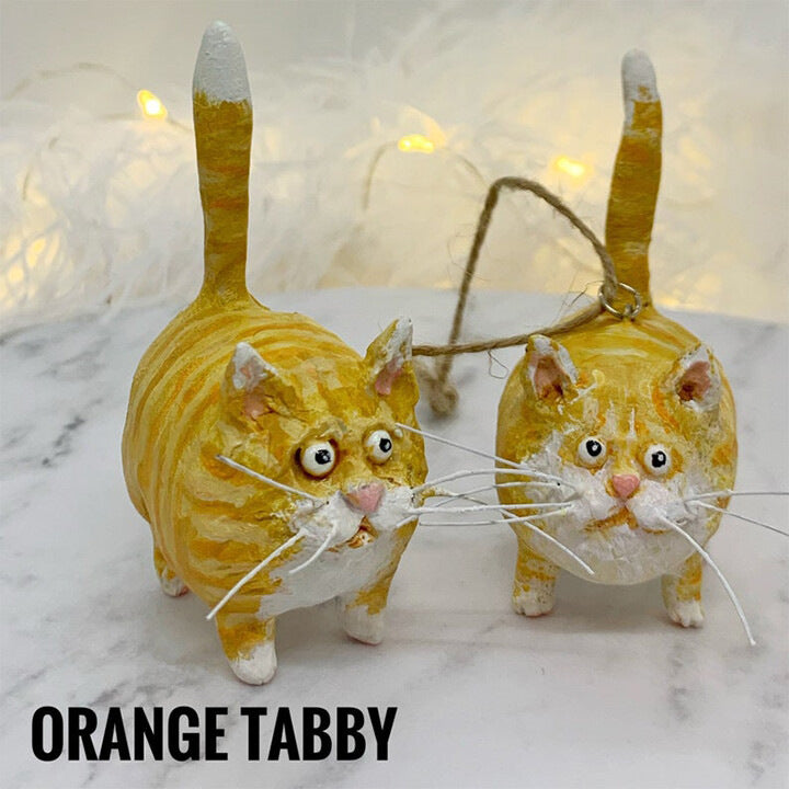 Cute Cat Resin Ornaments Handicraft Decoration