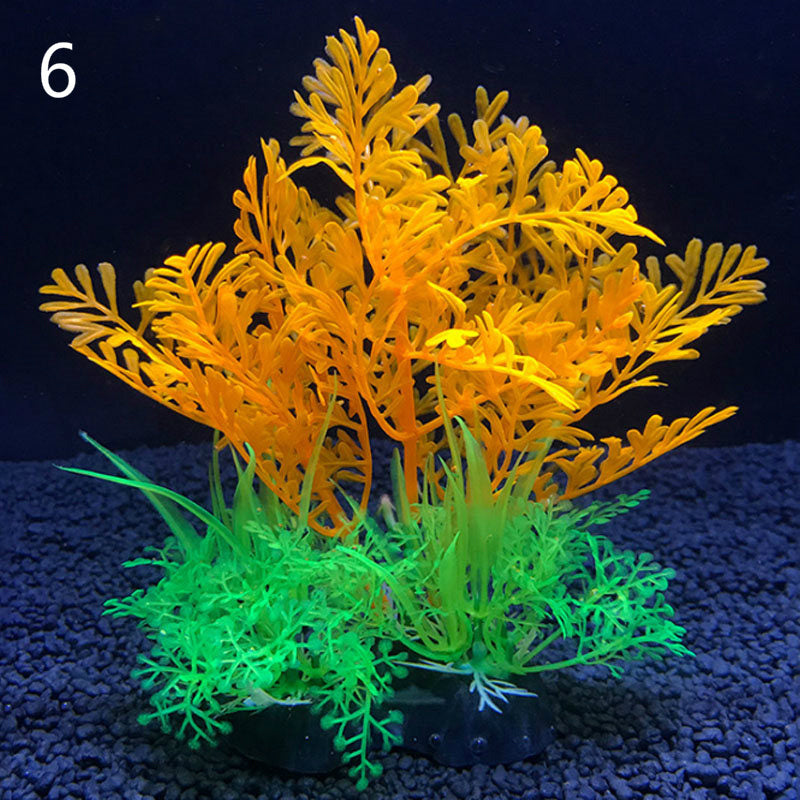 Fish Tank Micro-landscape Decoration Ornaments Fake Water Plants