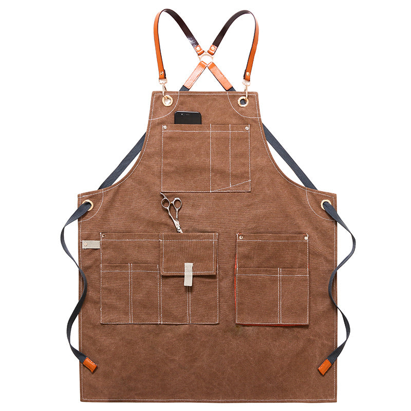 Wearable Apron For Gardening And Painting Work Clothes