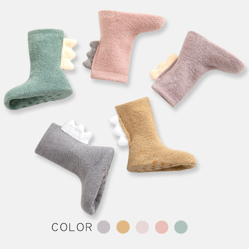 Fleece-lined Super Thick Sleep Baby Socks