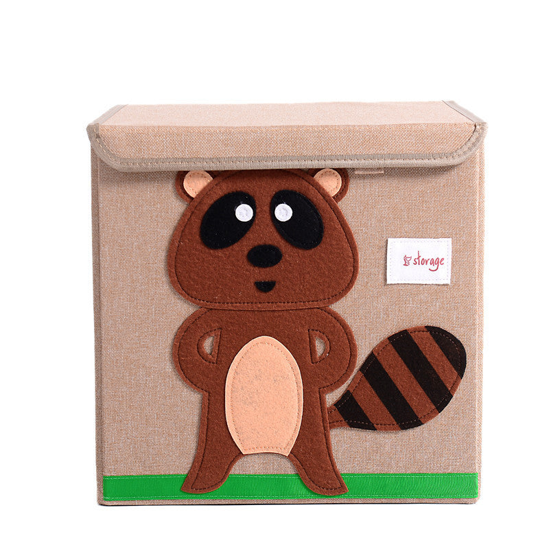 Fabric Children's Folding Toy Storage Box