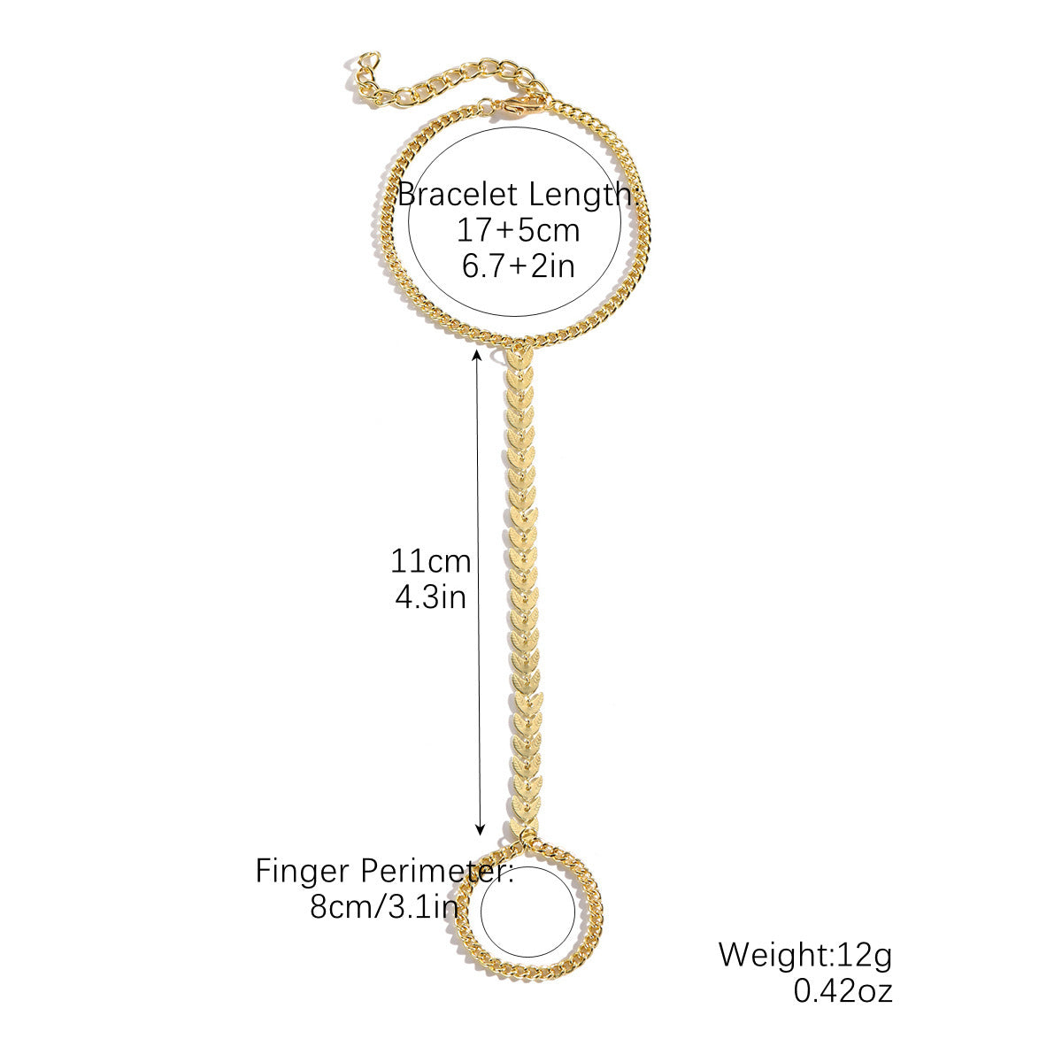 Women's High-grade Simple Finger Chain