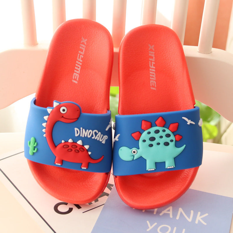 Summer Cute Thick-soled Soft-soled Home Indoor Outdoor Solid Color Sandals And Slippers