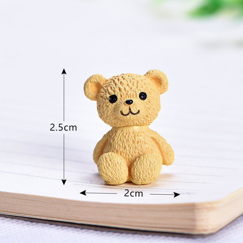 Creative Plastic Cute Small Animal Ornaments