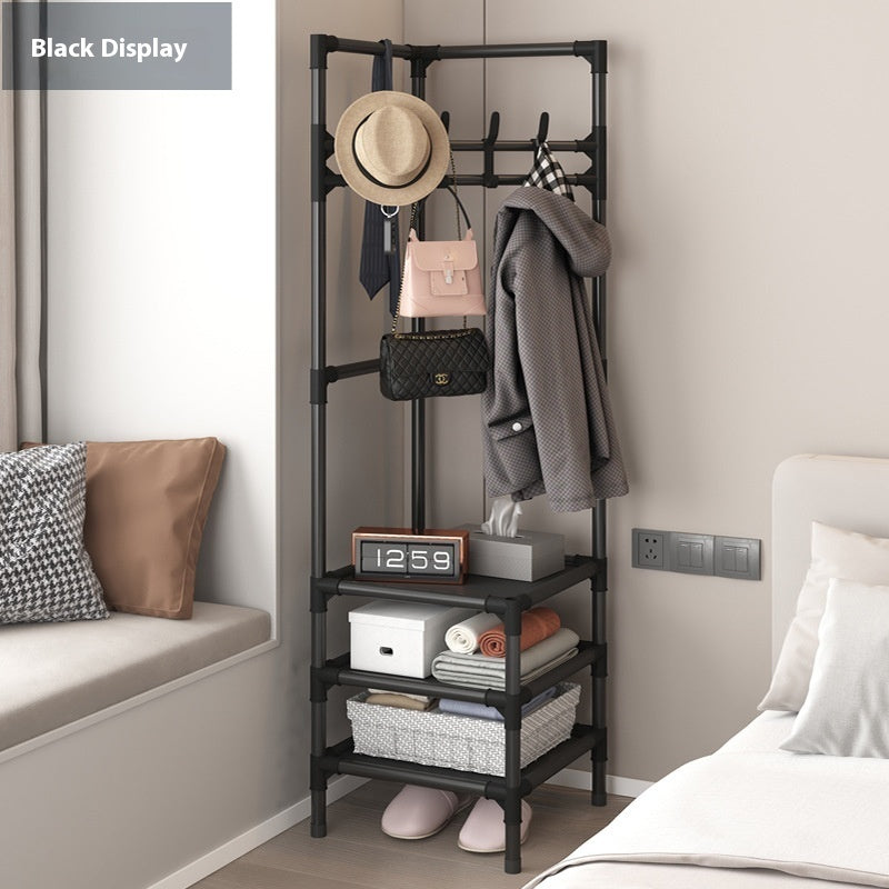 Corner Coat Rack Multi-layer Assembly Hanging Bedroom