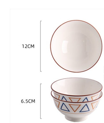 Japanese Ceramic Bowls Use A Single Large Bowl