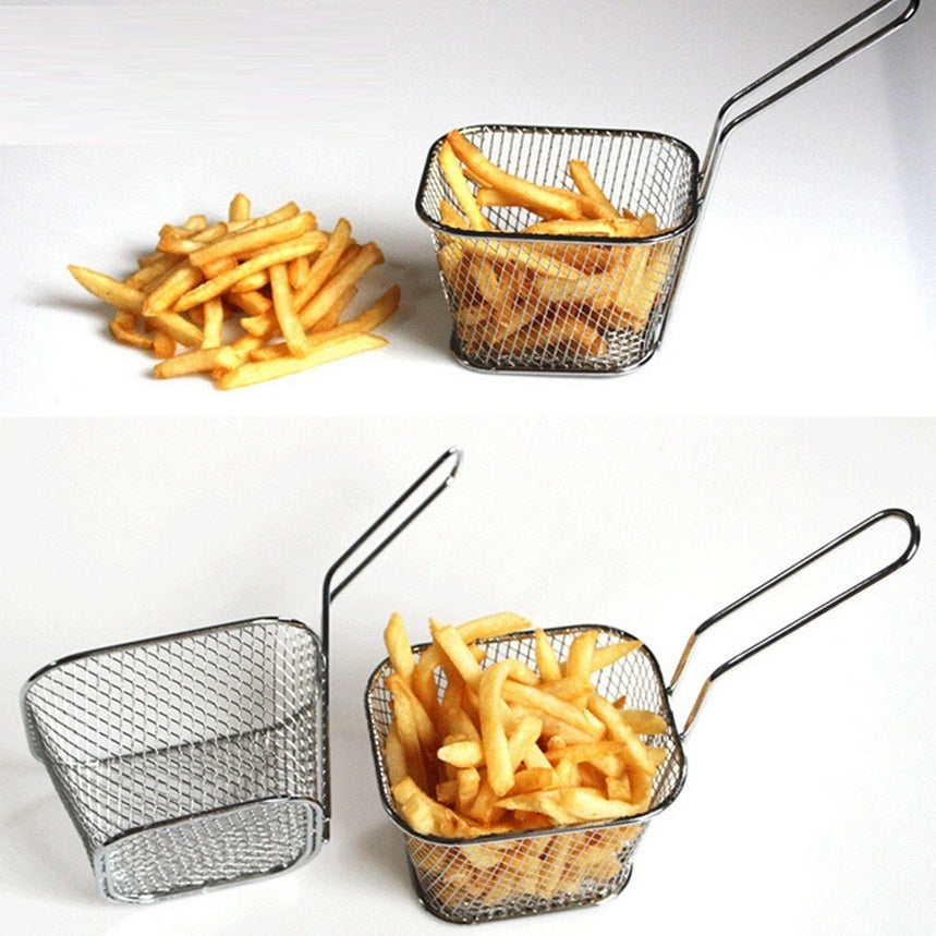 Square mini fried basket French fries basket