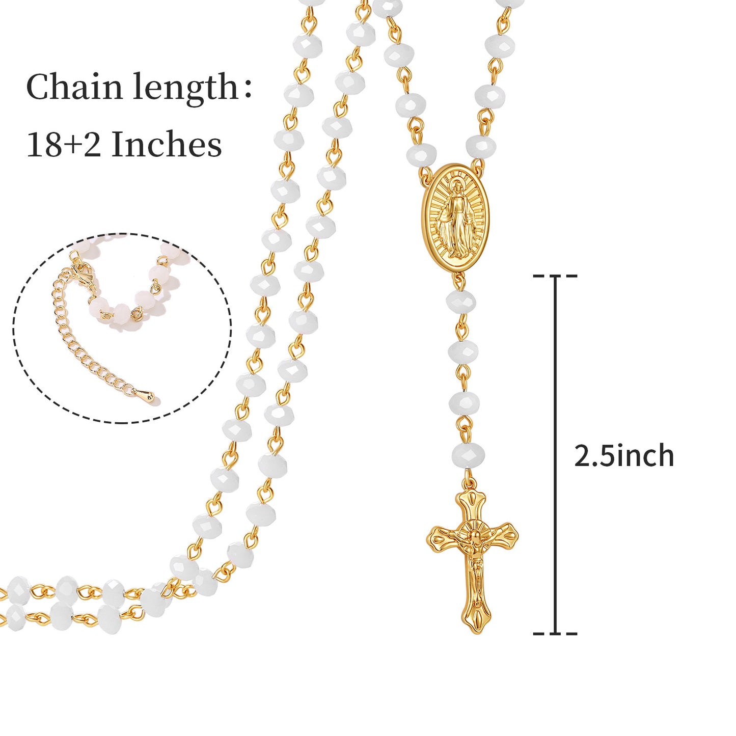 Virgin Mary Necklace For Women