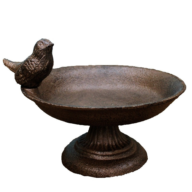 Cast Iron Craft Bird Decoration Storage Tray