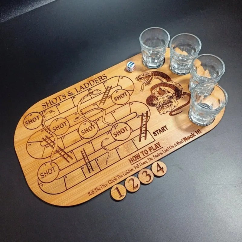 New Product Creative Wine Table Game Wooden Game Board