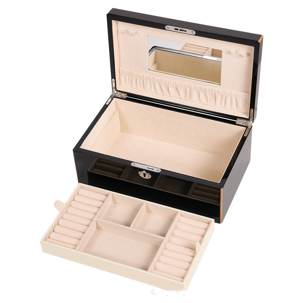 Fashion Multi-layer Large-capacity Jewelry Storage Box