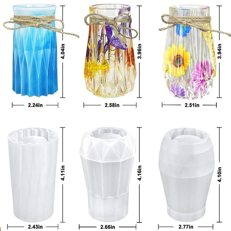 Flower Arrangement Vase Silicone Mould