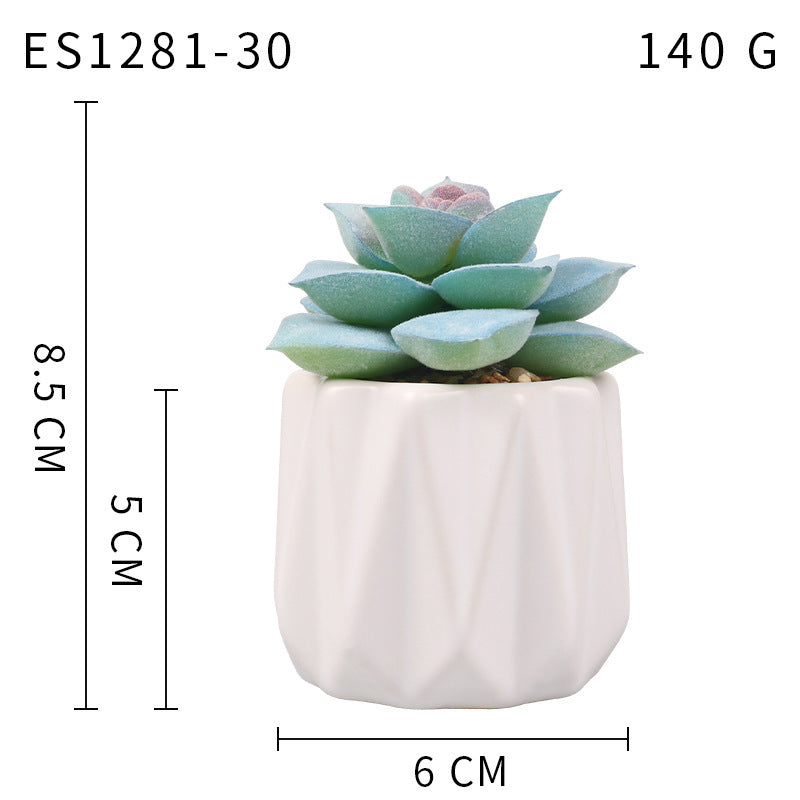 Wave Cup Type Simulation Succulent Potted Plant