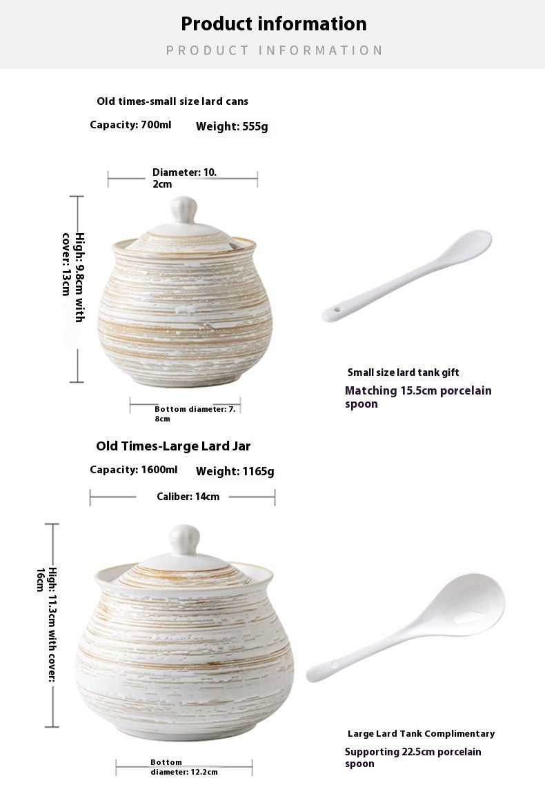 High Temperature Resistant Relief Big Belly Oiler Container Oil Tank