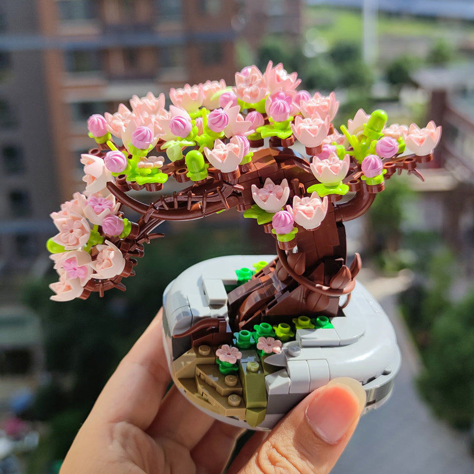 Blossom Pot Simulation Green Plant Household Decoration Toys