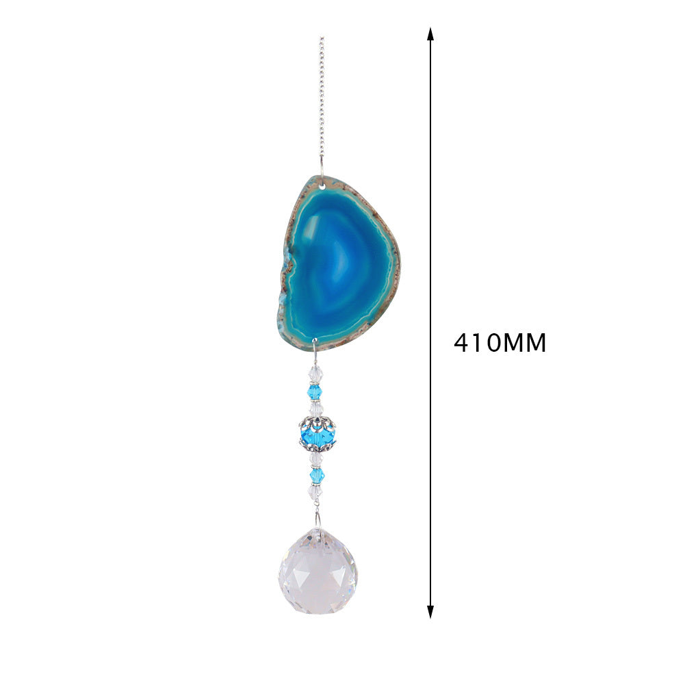 Moon Star Sun Catcher Garden Crystal Wind Chime